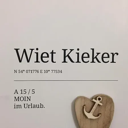 Apartment Wiet Kieker - Mit Bestem Meerblick