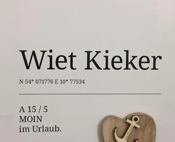 Appartement Wiet Kieker - Mit Bestem Meerblick